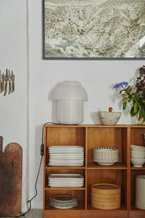 Papier Double | Rice Paper Table Lamps | Ø 30 - Tempo