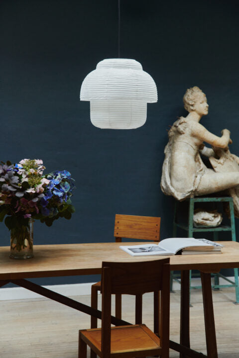 Papier Double | Rice Paper Pendant Lamps | Ø 40 - Tempo