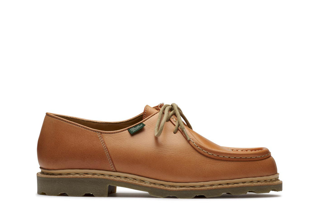 PARABOOT - Michael Marche Miel Vegetable Tanned Camel Gum Sole - Tempo
