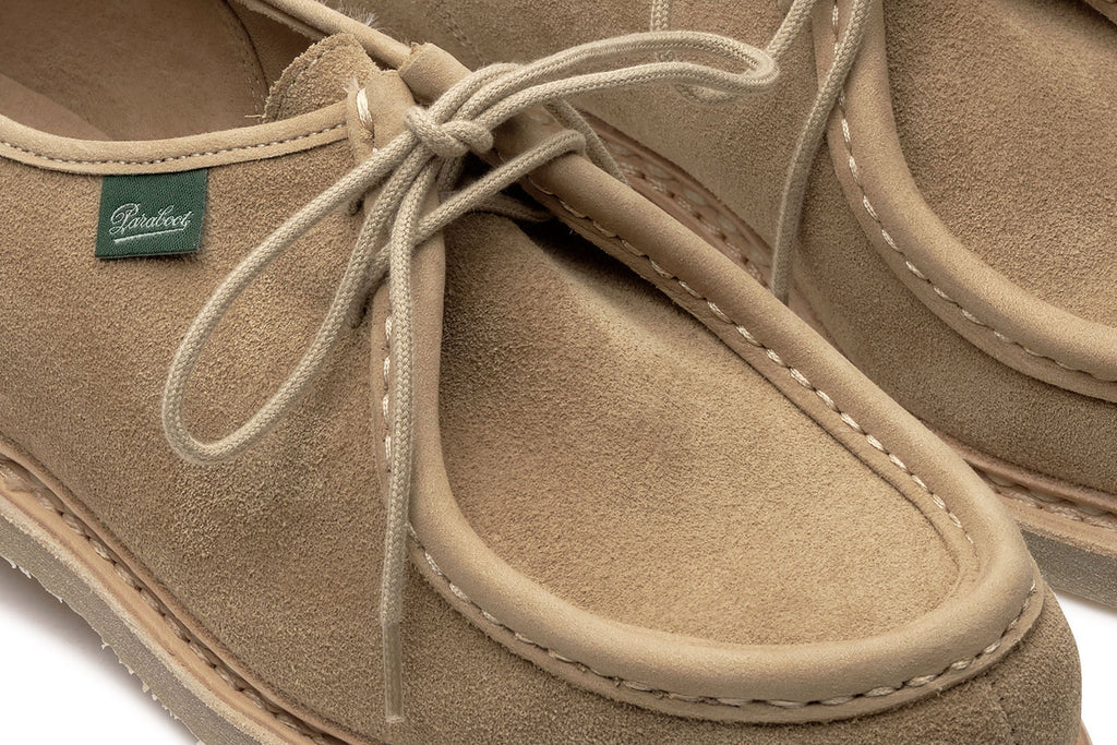 PARABOOT - Micka Ario Miel Velours Sand Gum Sole - Tempo