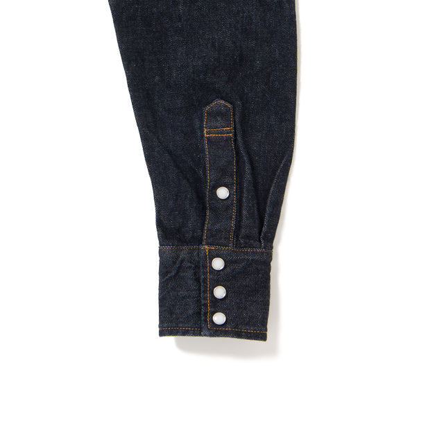 14oz Denim Western Selvedge Denim Hemd OW 