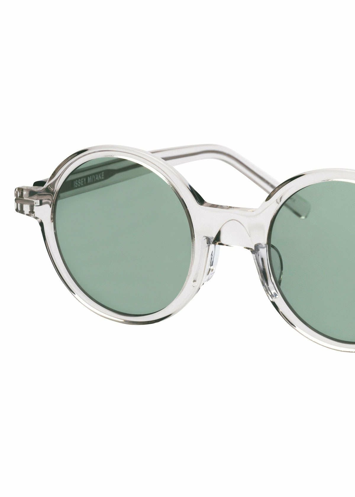 GEOMETRY ROUND Sun - Clear - Cellulose Acetate & Titanium - Tempo