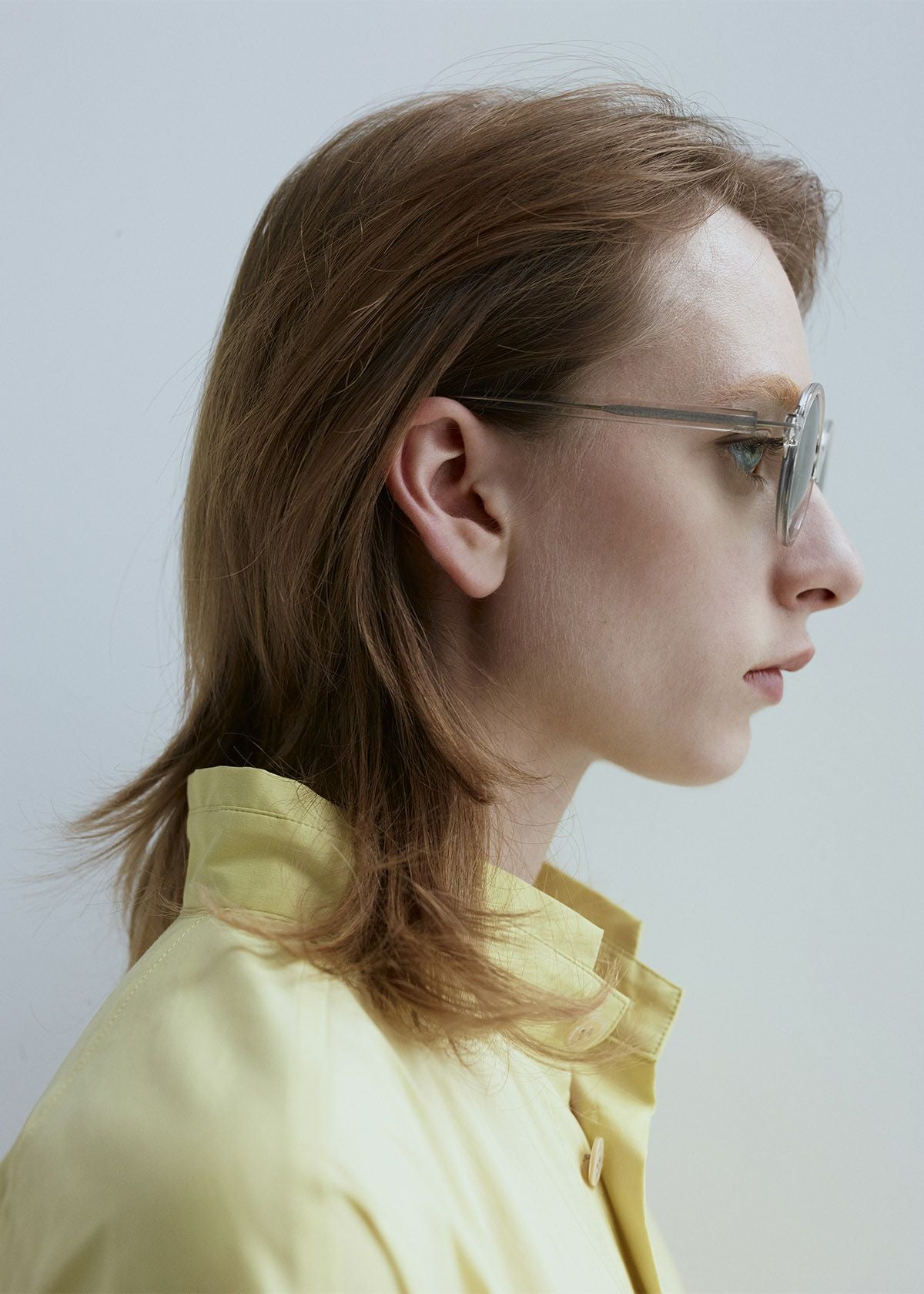 GEOMETRY ROUND Sun - Clear - Cellulose Acetate & Titanium - Tempo