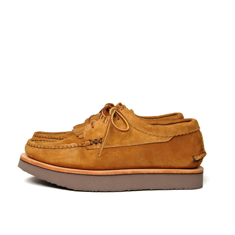 Blucher Rocker with Kiltie in Flesh Out Golden Brown - Tempo