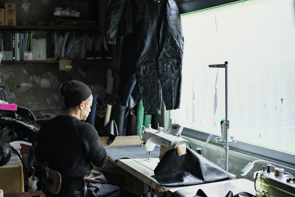 BMC 'British Motorcycle Jacket' in Khaki Green Water Repellant Waxed Cotton with Wool Vest Liner - Tempo