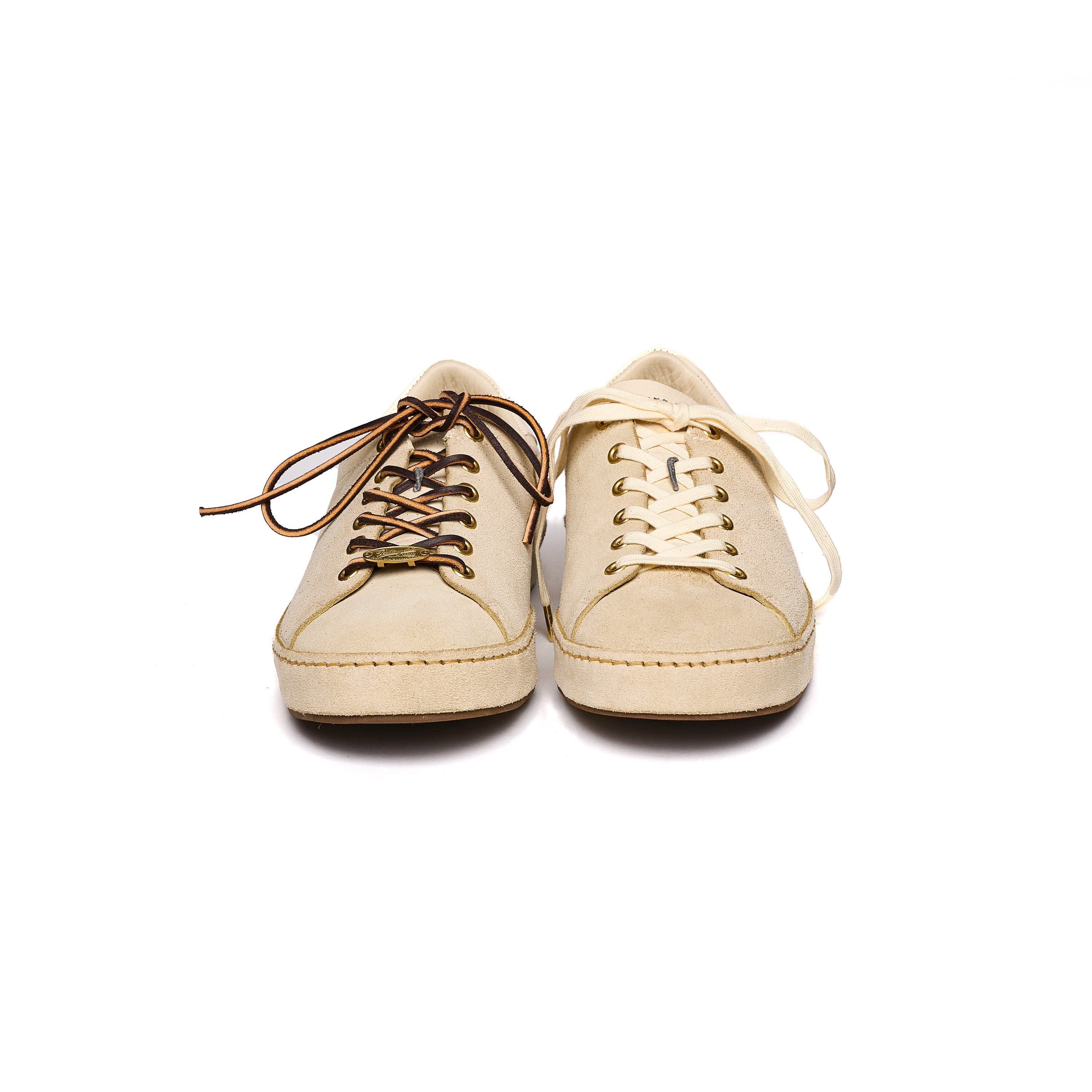 BLACKSTONE Sneakers in Nakamuranosukeshoten Special Suede White Beige - Tempo