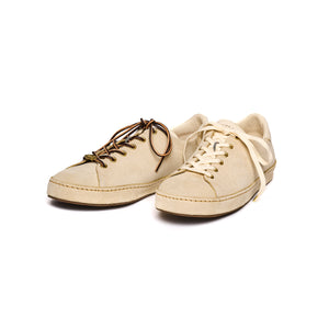 BLACKSTONE Sneakers in Nakamuranosukeshoten Special Suede White Beige - Tempo