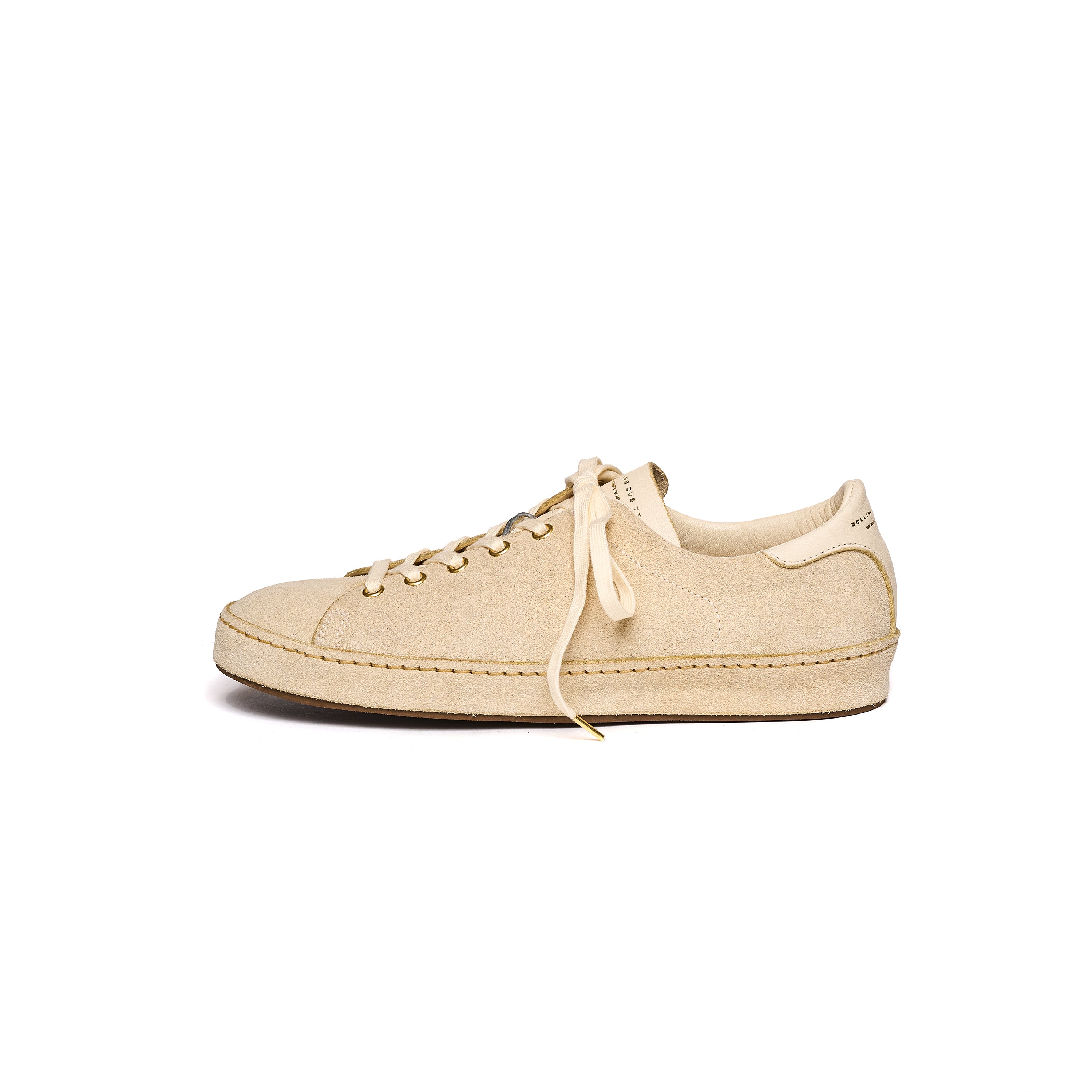 BLACKSTONE Sneakers in Nakamuranosukeshoten Special Suede White Beige - Tempo