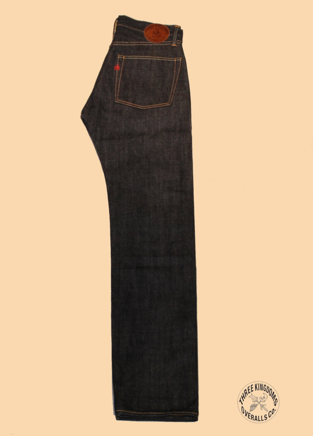 359601 15oz. Standard Straight Selvedge Denim Pants - OW - Tempo