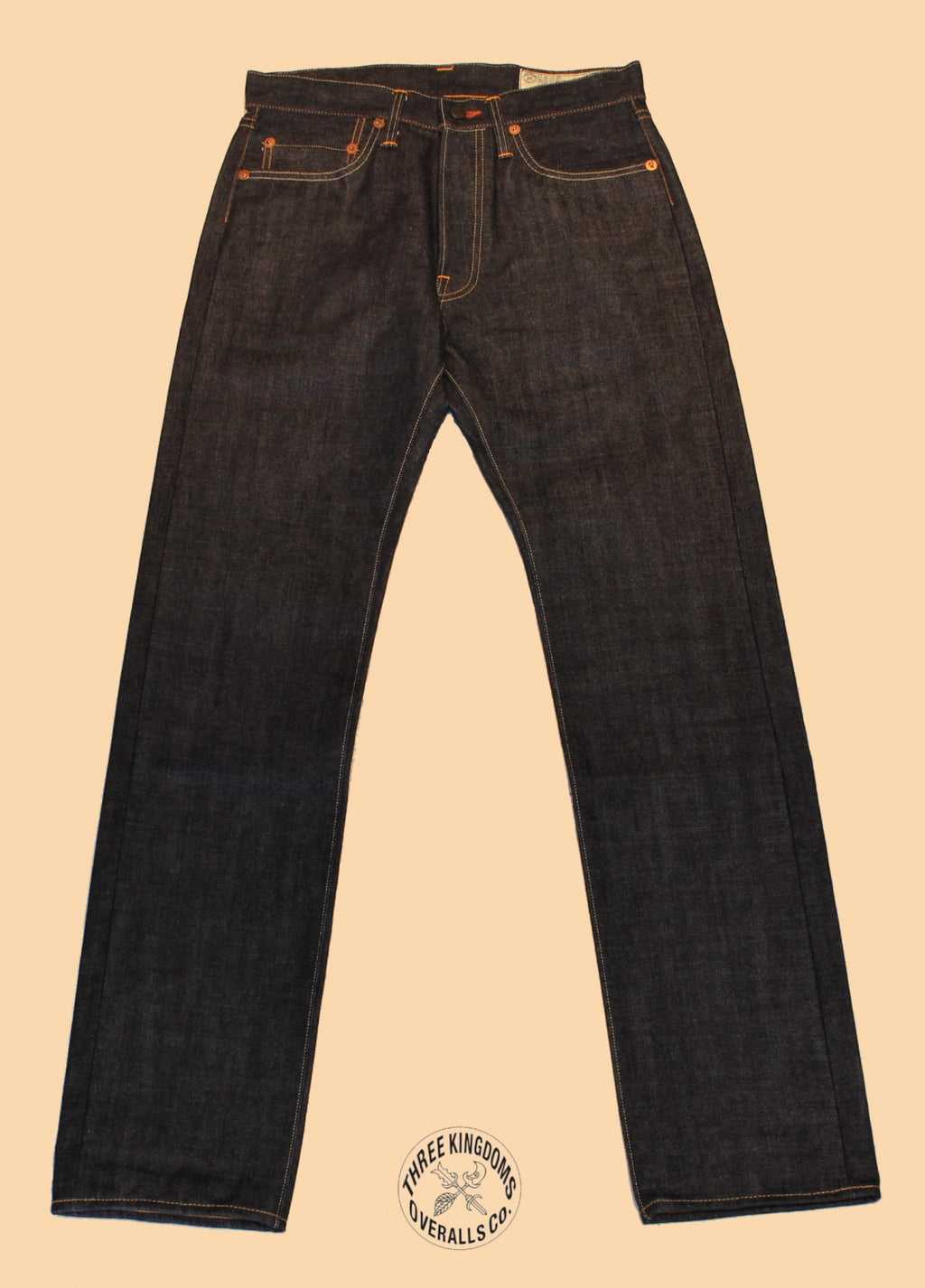 359601 15oz. Standard Straight Selvedge Denim Pants - OW - Tempo