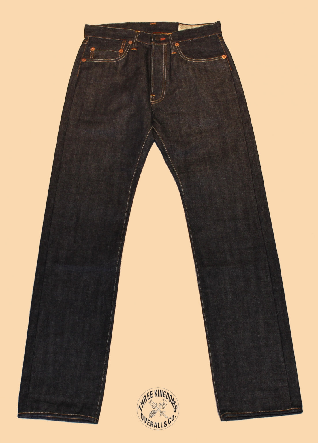 359601 15oz. Standard Straight Selvedge Denim Pants - OW - Tempo