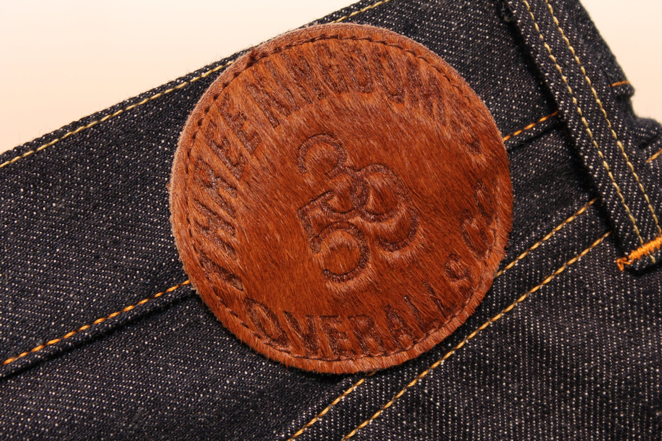 359601 15oz. Standard Straight Selvedge Denim Pants - OW - Tempo