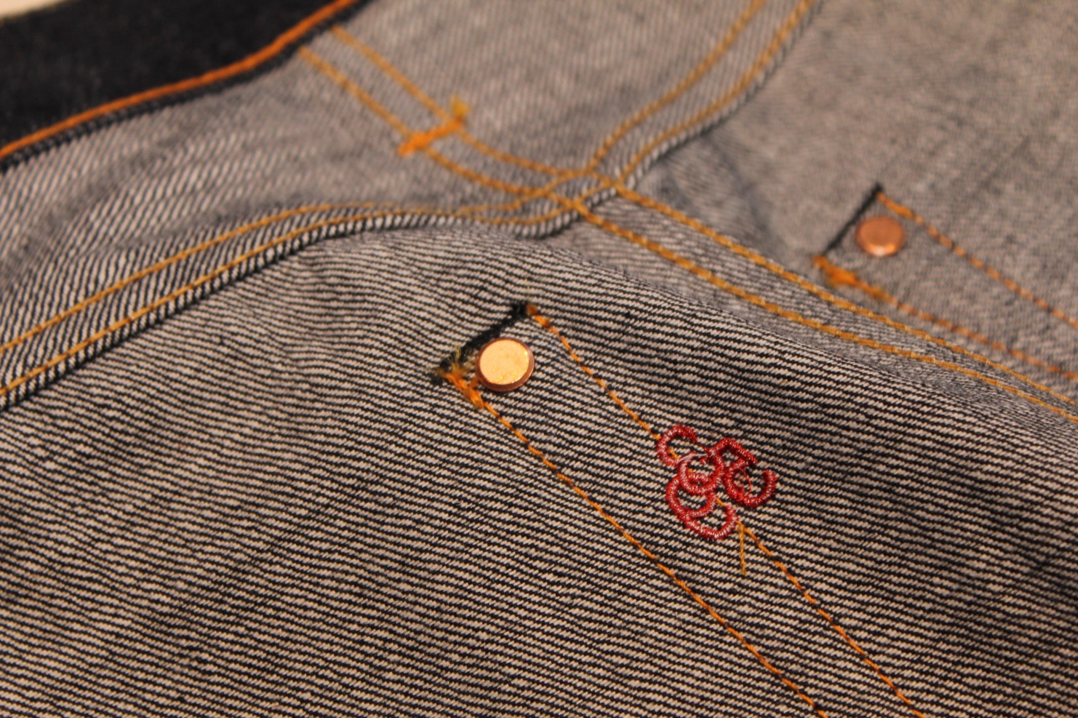 359601 15oz. Standard Straight Selvedge Denim Pants - OW - Tempo