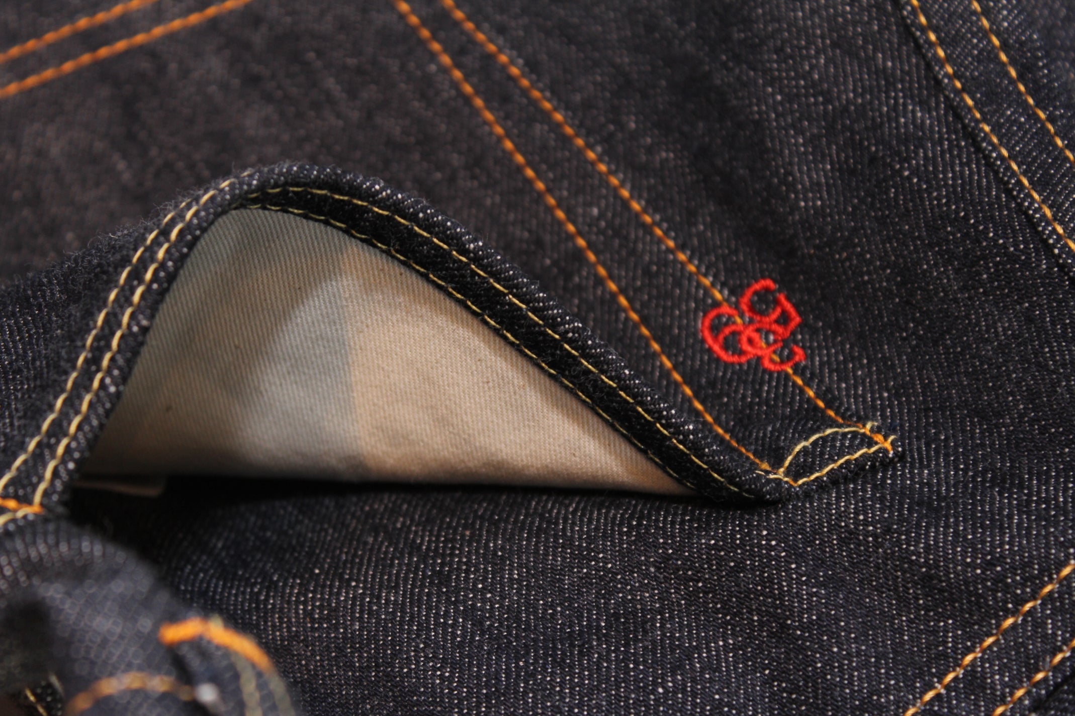 359601 15oz. Standard Straight Selvedge Denim Pants - OW - Tempo