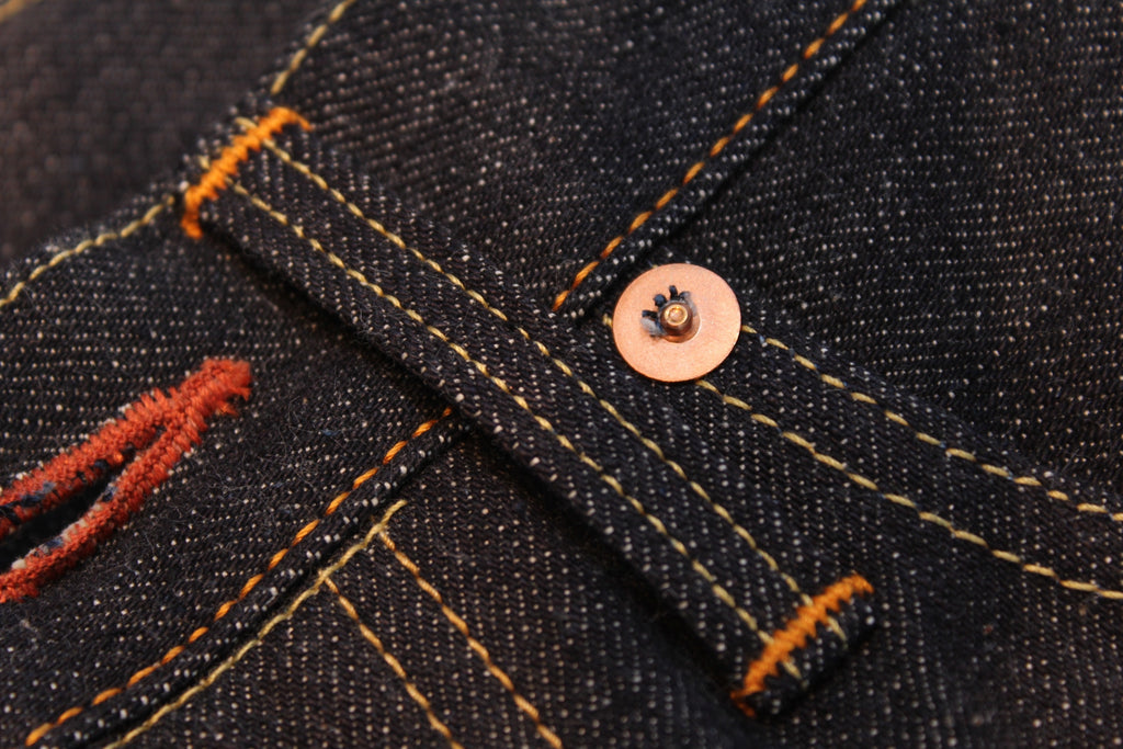 359601 15oz. Standard Straight Selvedge Denim Pants - OW - Tempo