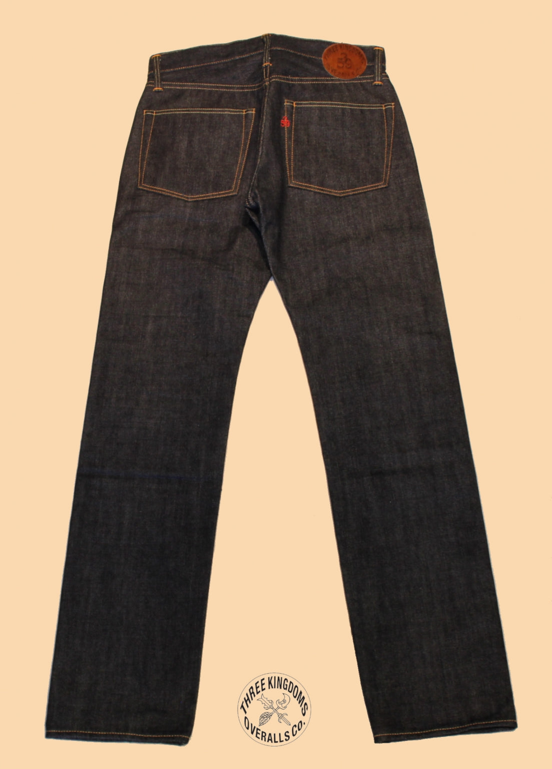 359601 15oz. Standard Straight Selvedge Denim Pants - OW - Tempo