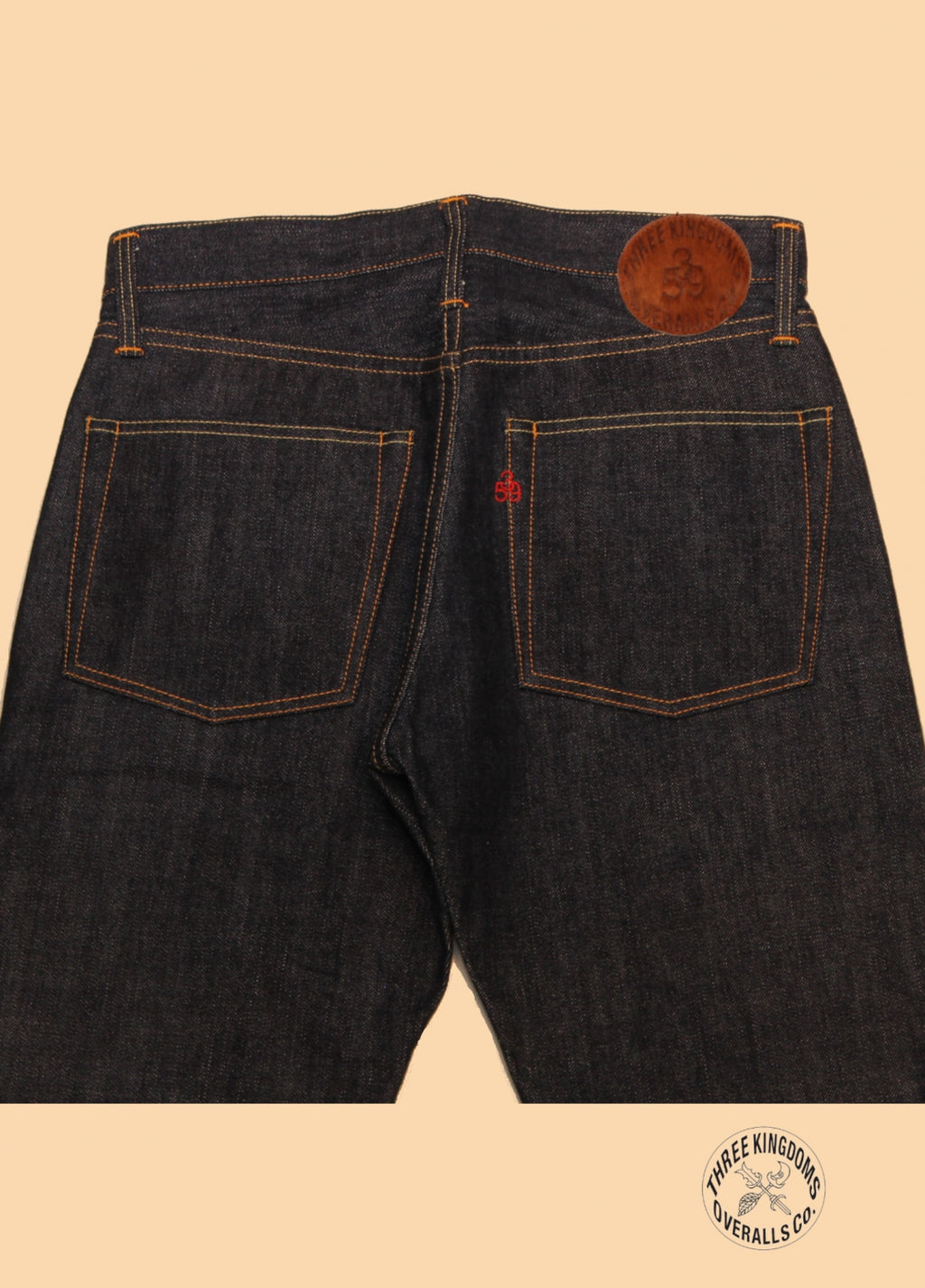 359601 15oz. Standard Straight Selvedge Denim Pants - OW - Tempo