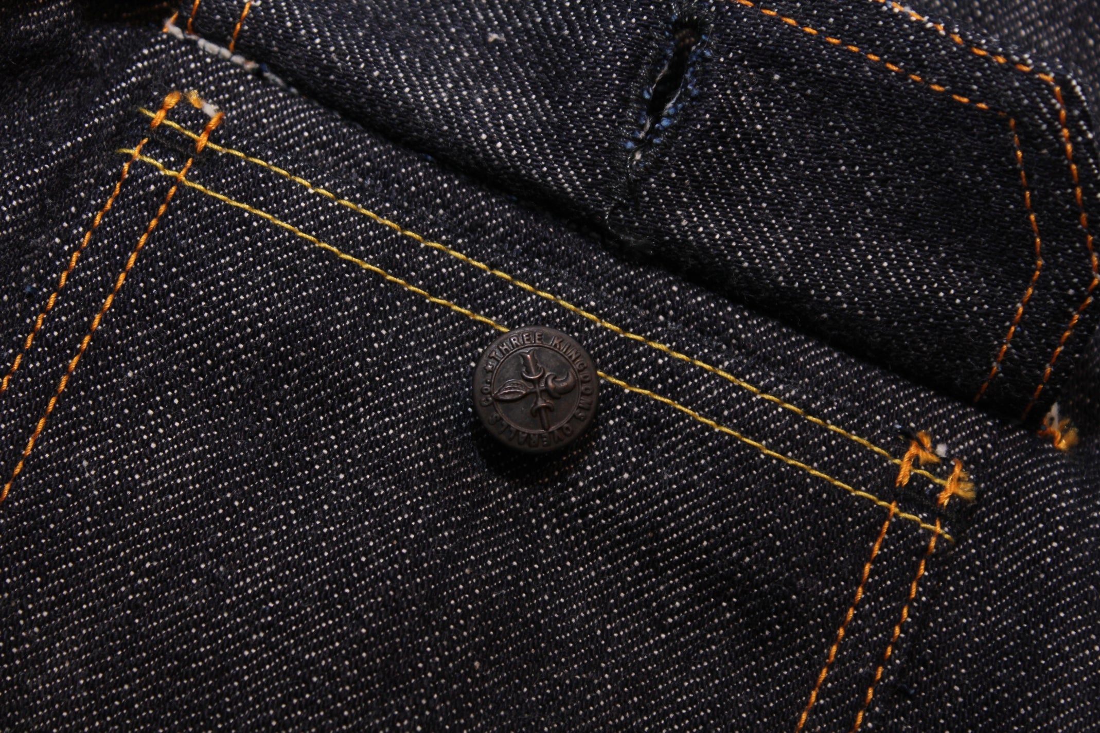 Premium TK992C Natural Indigo Selvedge Denim Type II Jacket - OW - Tempo