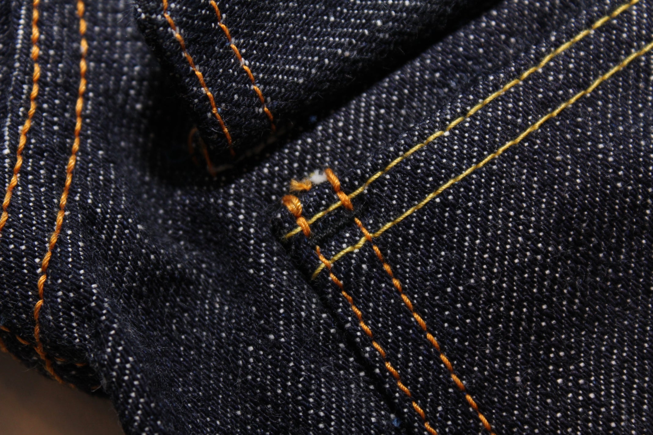 Premium TK992C Natural Indigo Selvedge Denim Type II Jacket - OW - Tempo