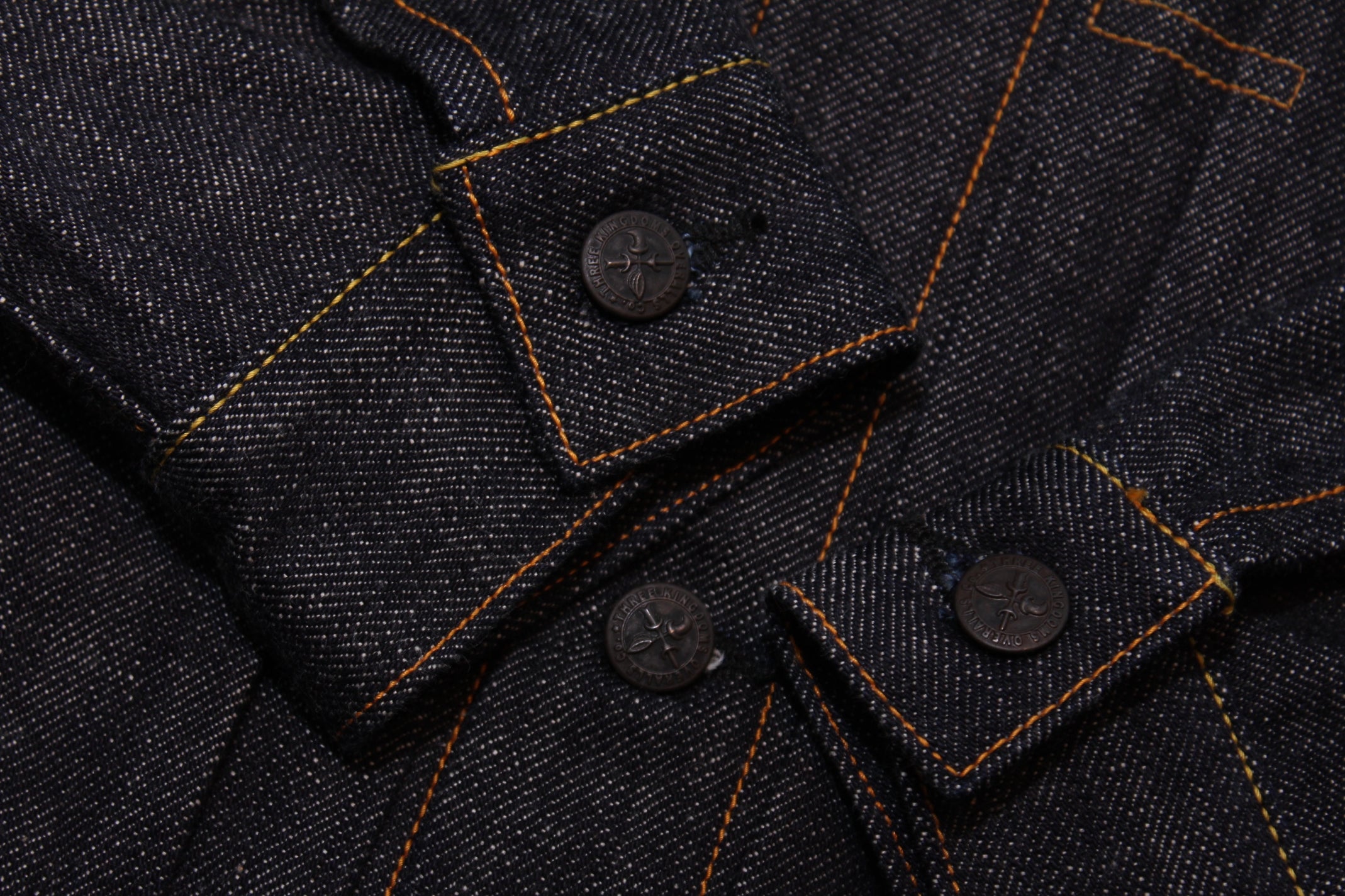Premium TK992C Natural Indigo Selvedge Denim Type II Jacket - OW - Tempo