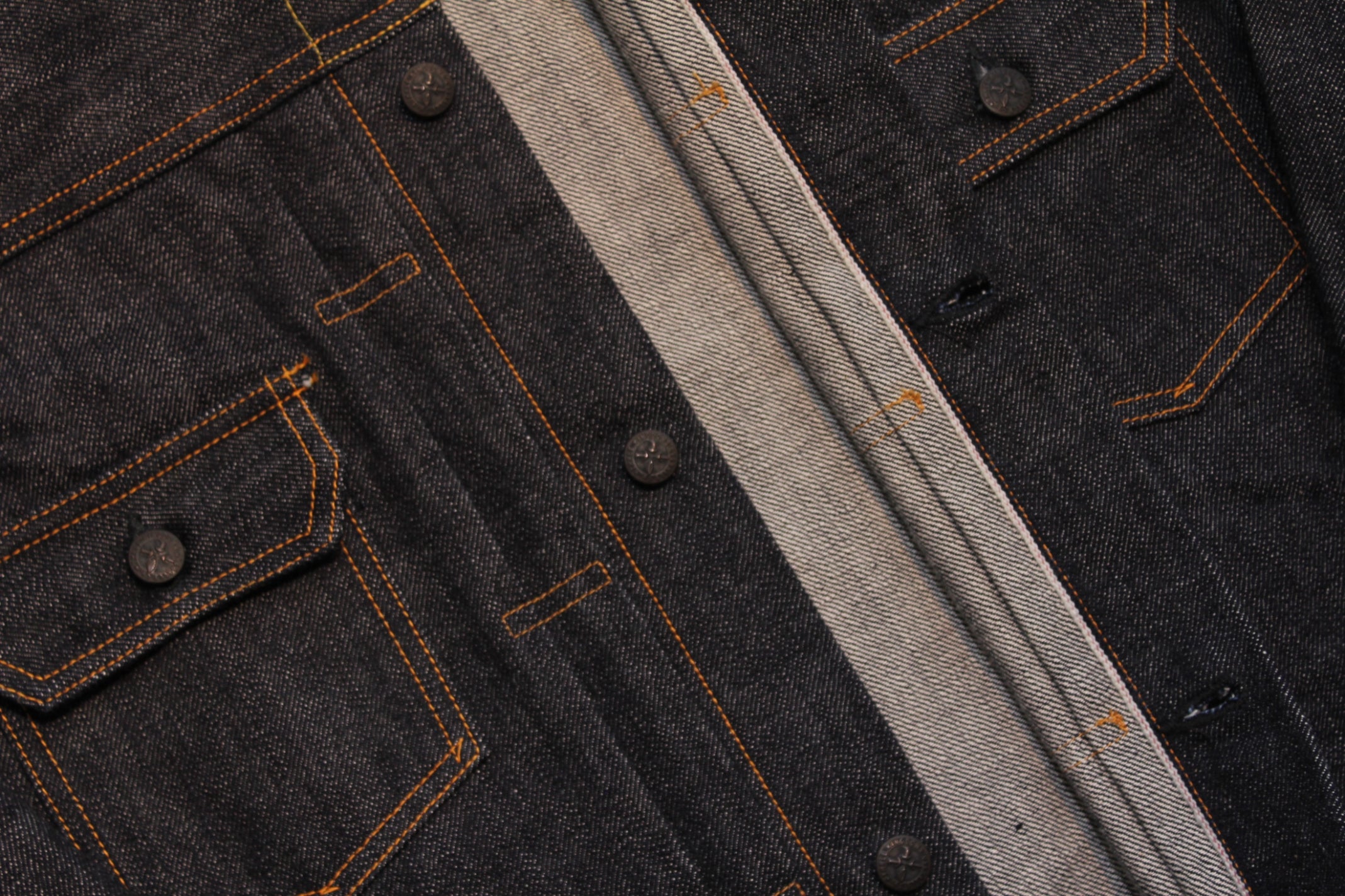 Premium TK992C Natural Indigo Selvedge Denim Type II Jacket - OW - Tempo