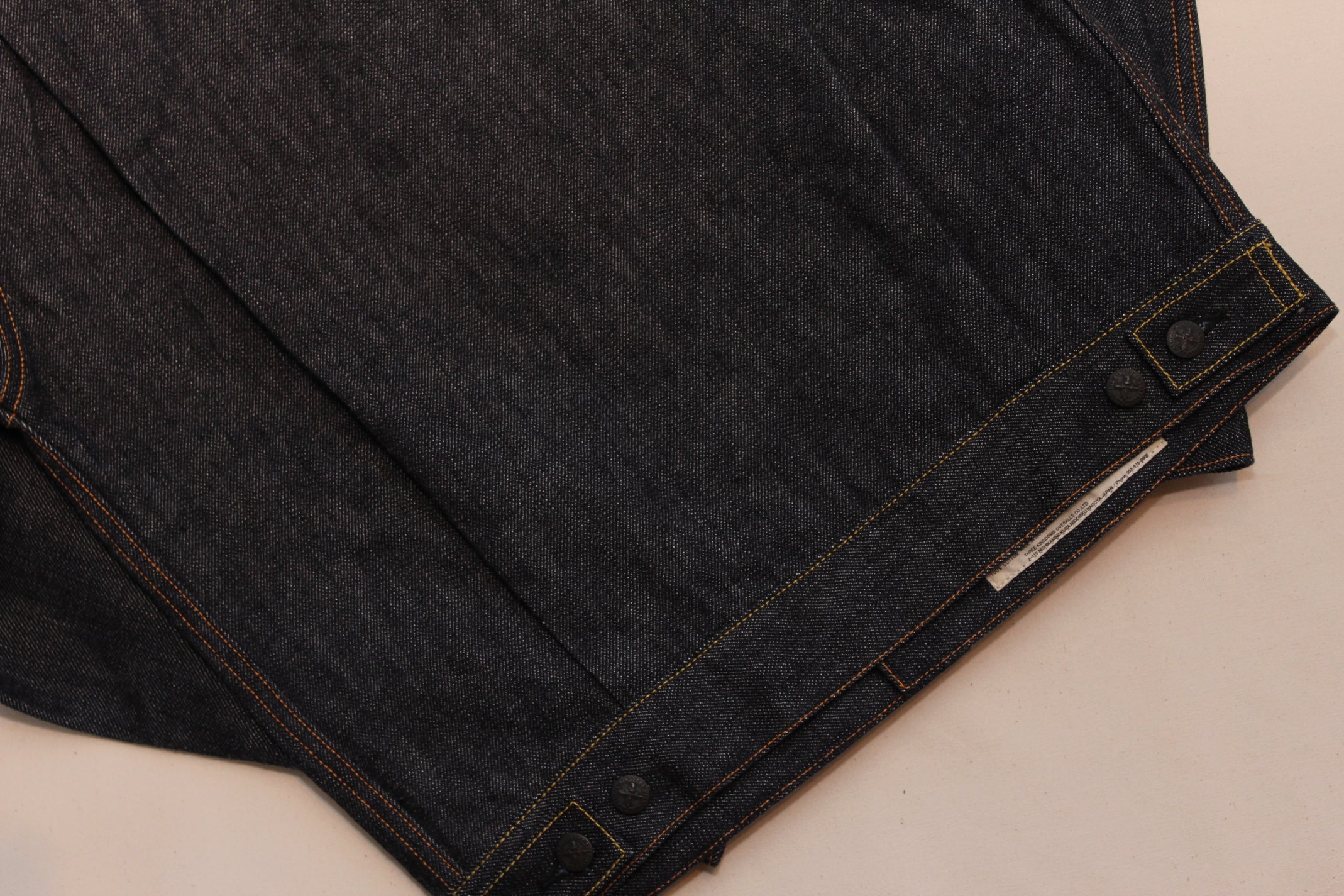 Premium TK992C Natural Indigo Selvedge Denim Type II Jacket - OW - Tempo