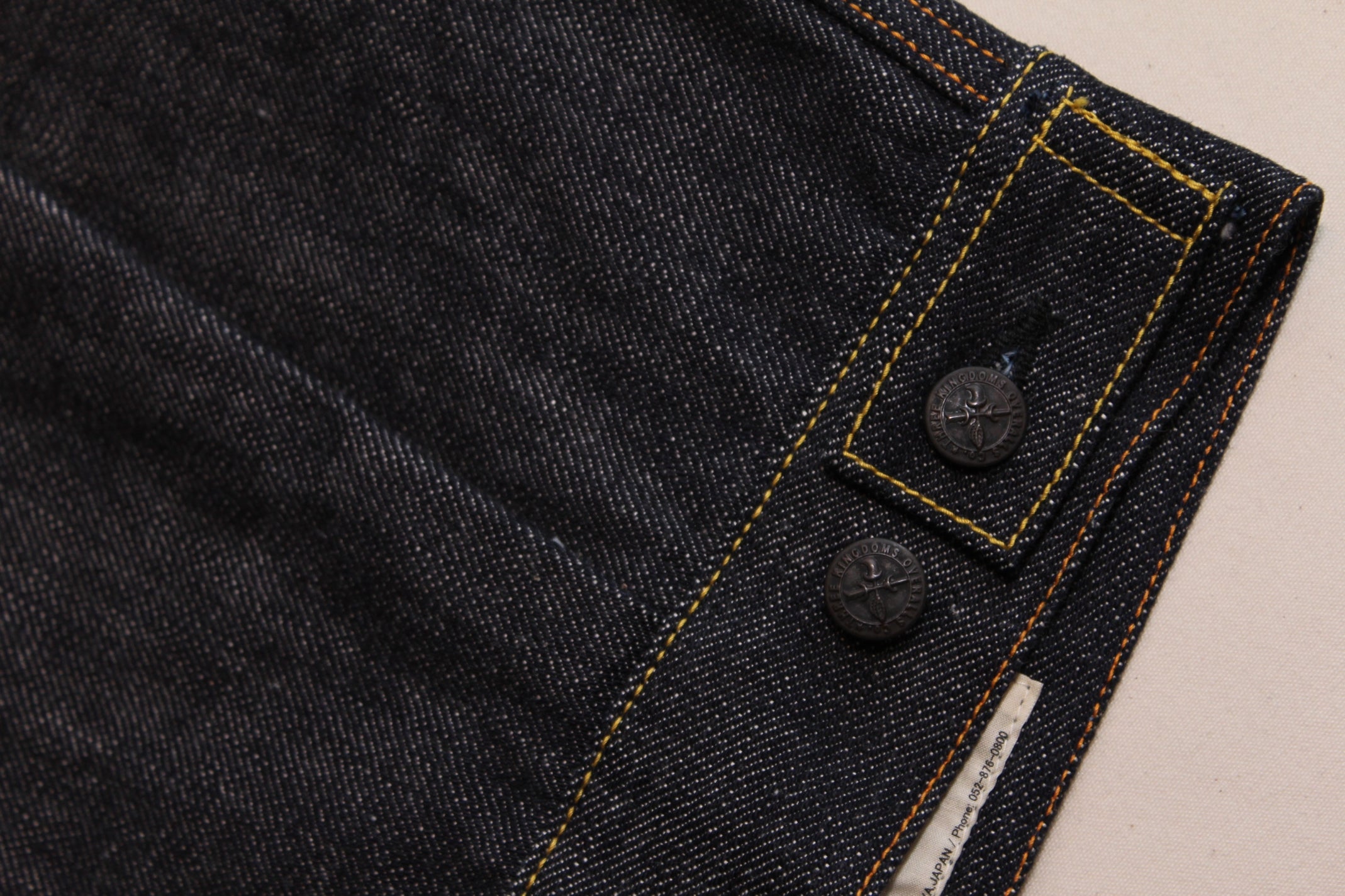 Premium TK992C Natural Indigo Selvedge Denim Type II Jacket - OW - Tempo
