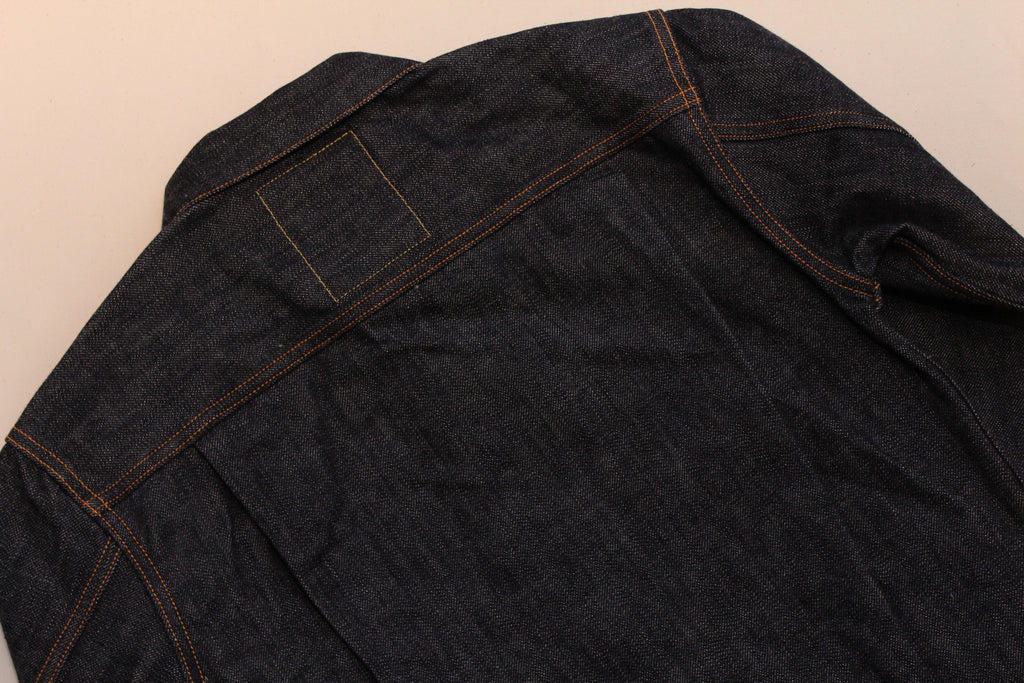 Premium TK992C Natural Indigo Selvedge Denim Type II Jacket - OW - Tempo