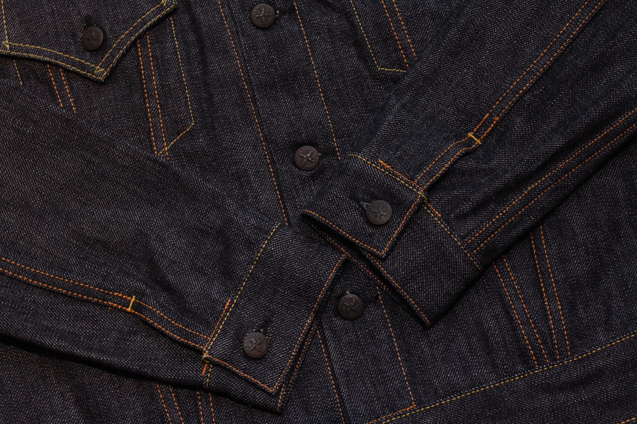 Premium TK993C Type III Natural Indigo Selvedge Denim Jacket - OW - Tempo