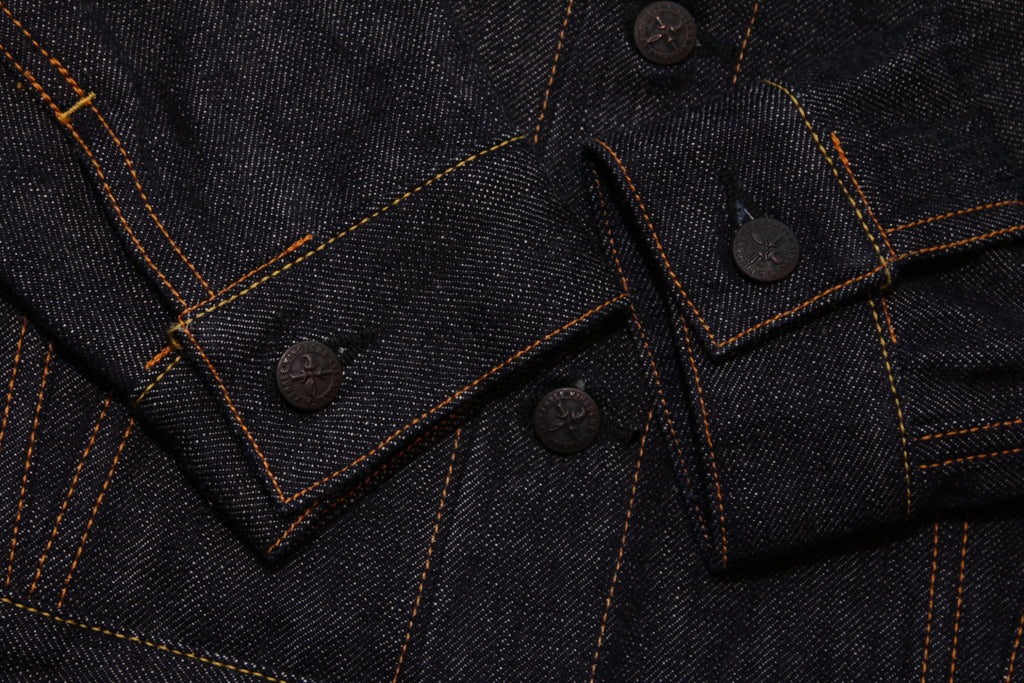 Premium TK993C Type III Natural Indigo Selvedge Denim Jacket - OW - Tempo