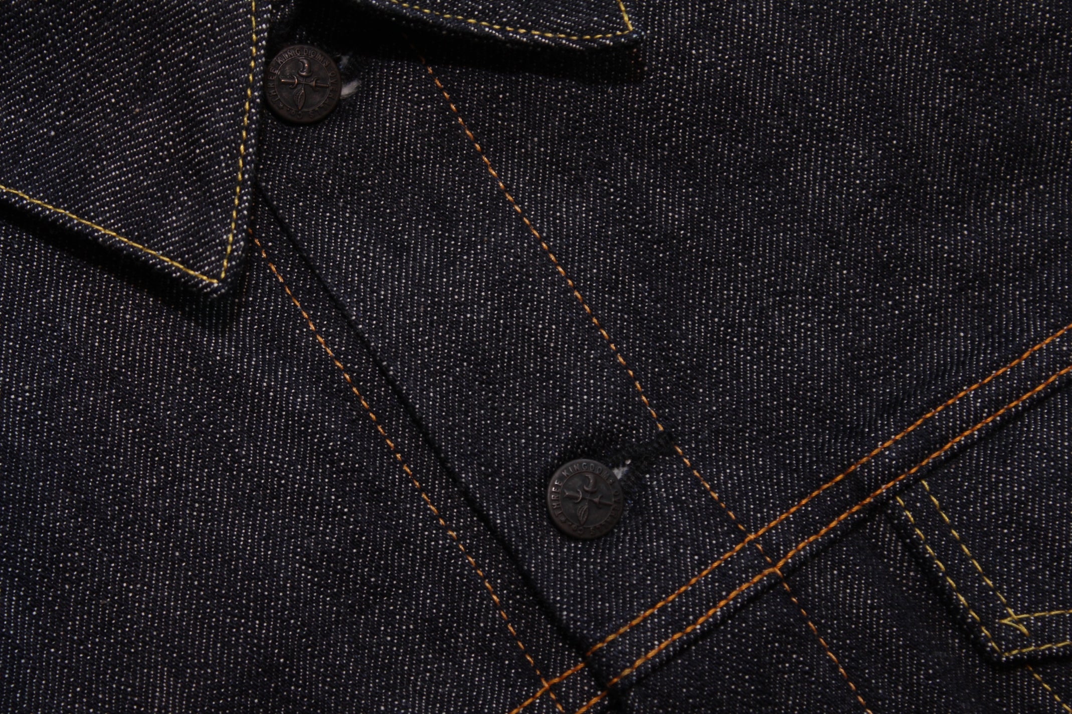 Premium TK993C Type III Natural Indigo Selvedge Denim Jacket - OW - Tempo