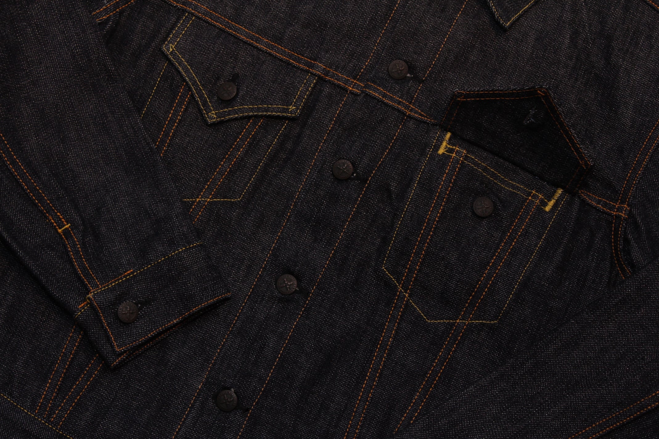 Premium TK993C Type III Natural Indigo Selvedge Denim Jacket - OW - Tempo