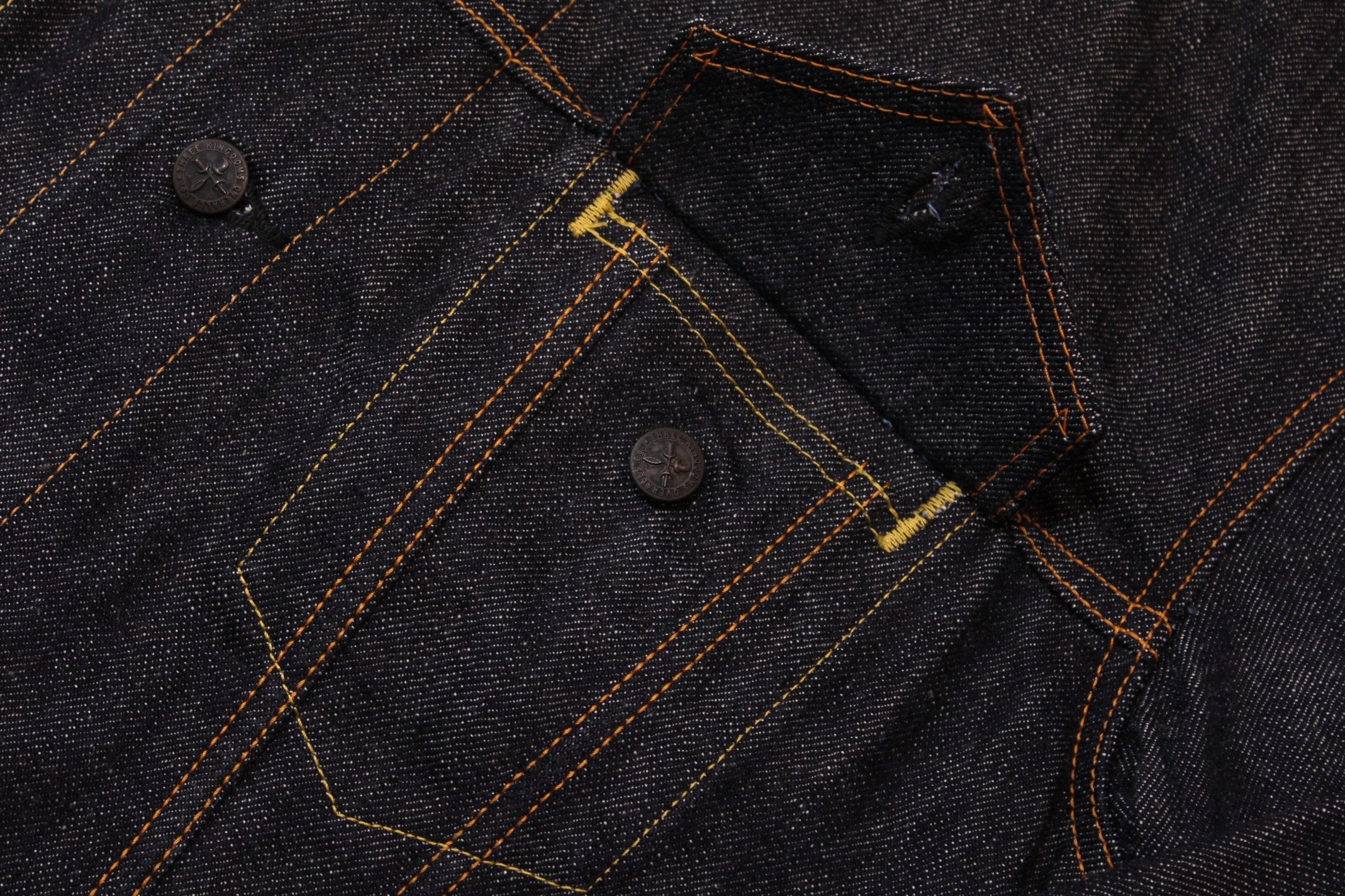 Premium TK993C Type III Natural Indigo Selvedge Denim Jacket - OW - Tempo