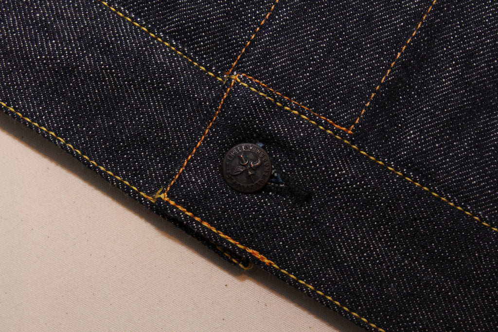 Premium TK993C Type III Natural Indigo Selvedge Denim Jacket - OW - Tempo