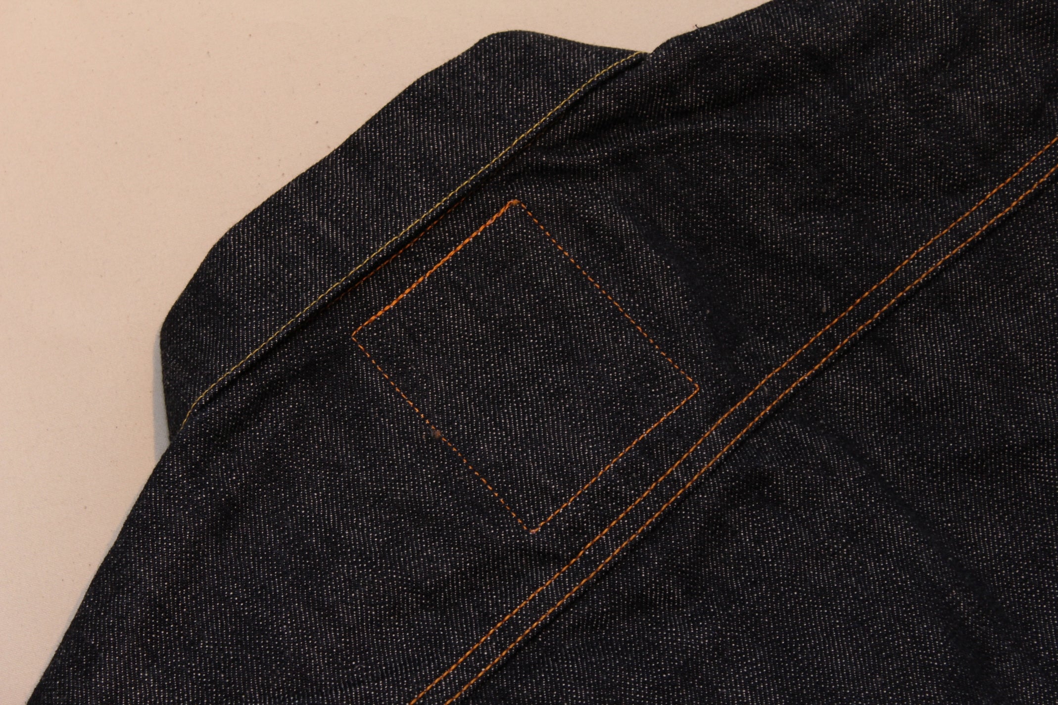 Premium TK993C Type III Natural Indigo Selvedge Denim Jacket - OW - Tempo