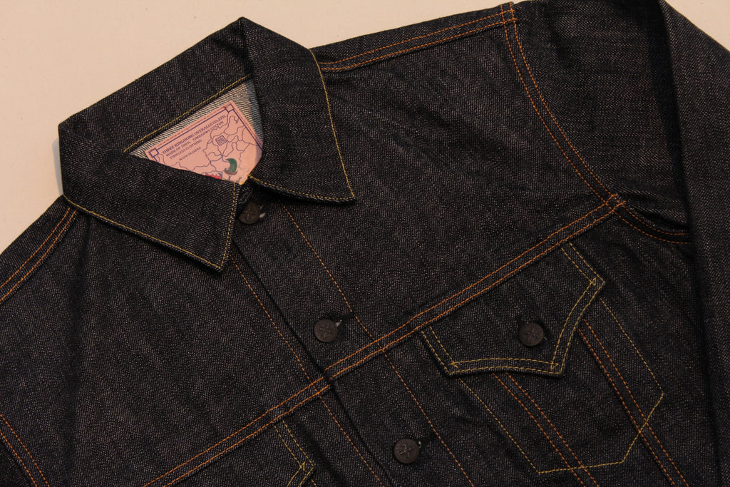 Premium TK993C Type III Natural Indigo Selvedge Denim Jacket - OW - Tempo