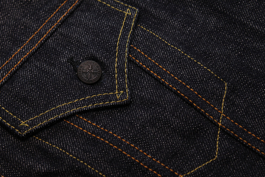 Premium TK993C Type III Natural Indigo Selvedge Denim Jacket - OW - Tempo