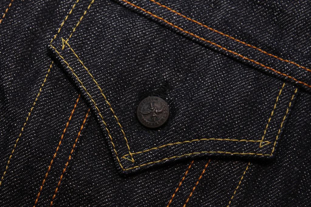 Premium TK993C Type III Natural Indigo Selvedge Denim Jacket - OW - Tempo