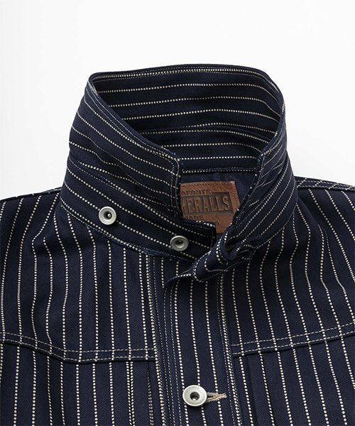 Ragtime Cotton Wabash Jacket in Navy - Tempo