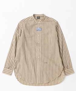 Ragtime Band Collar B. Broad Stripe in Brown Stripe - Tempo