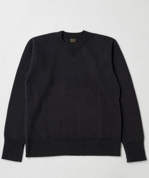 Ragtime Super Heavy Weight Thermal Shirts in Overdyed Black