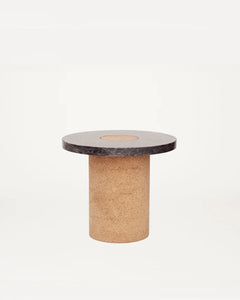 SINTRA TABLE | BLACK MARBLE / CORK | SMALL