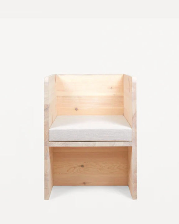 ATELIER CHAIR | NATURAL SPRUCE / LINEN - Tempo