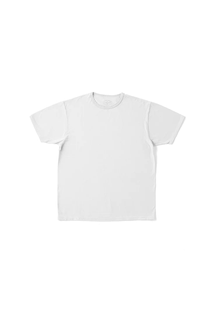 Tube Tee Crew Neck in Off White - Tempo