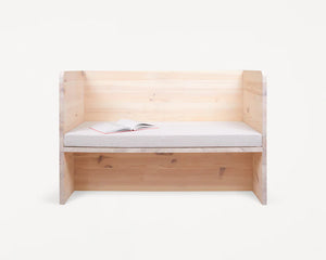 ATELIER COUCH | NATURAL SPRUCE / LINEN - Tempo
