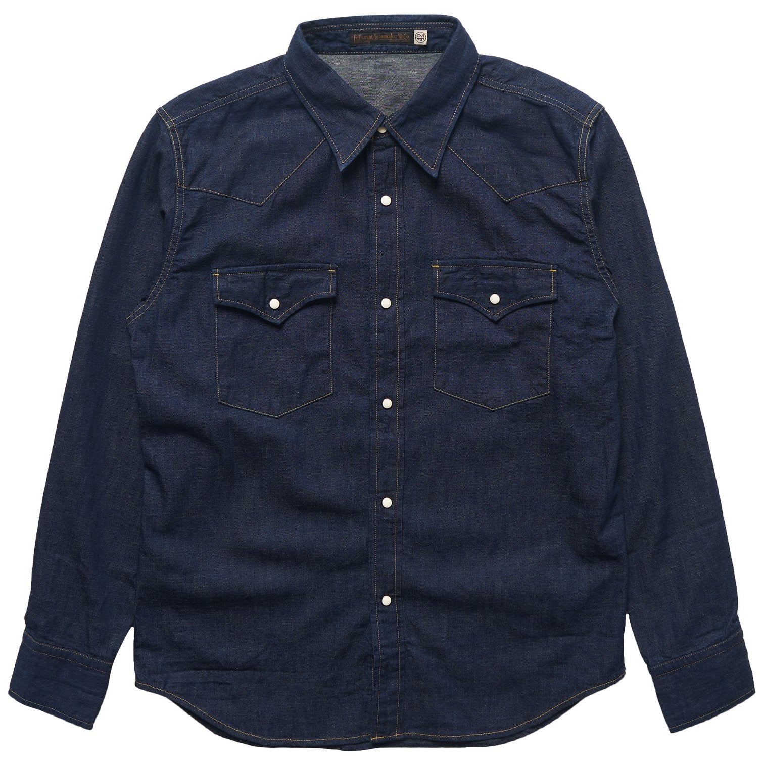 4894 - 8oz. Selvedge Denim Western Shirt - Tempo