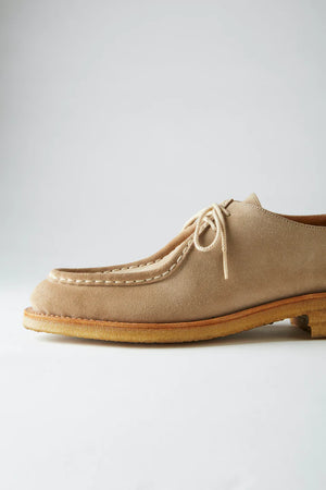 "The Shepherd" Distressed Tyrolean Shoes - Sand