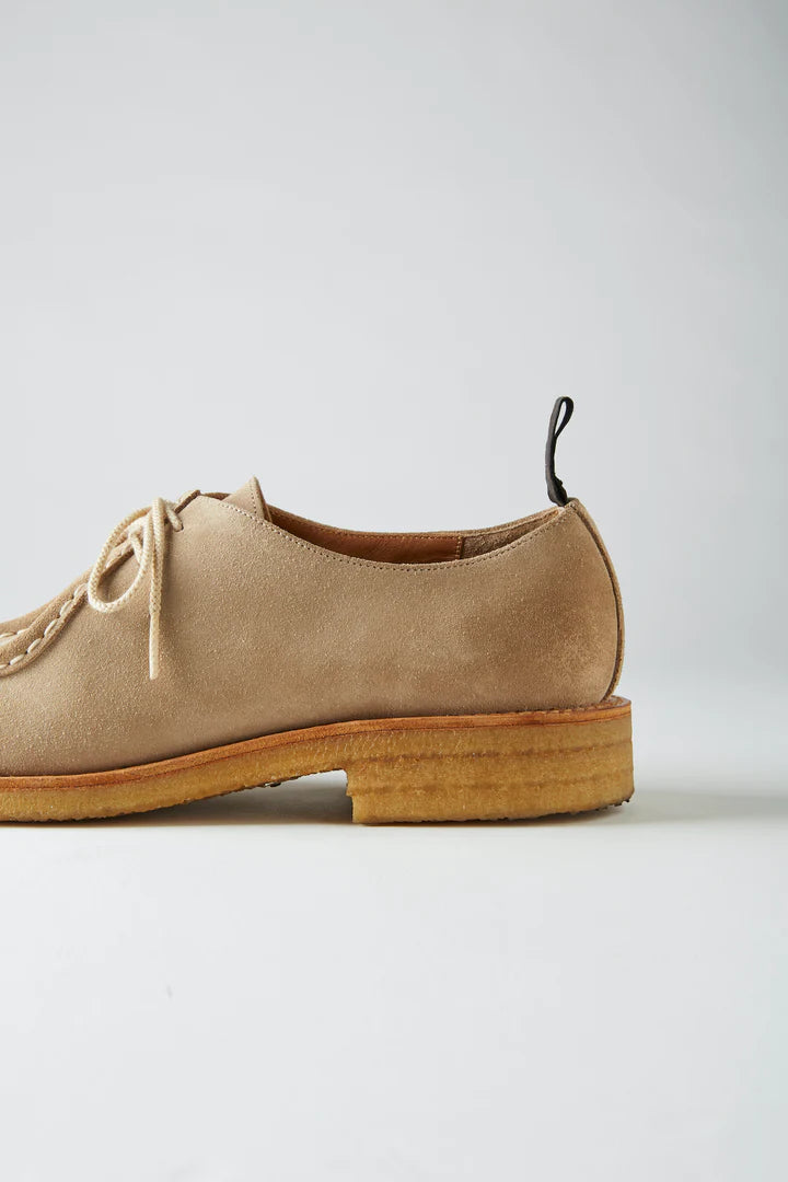 "The Shepherd" Distressed Tyrolean Shoes - Sand