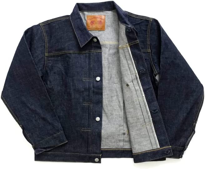 30th Aniv. Special - WWII Model 14.4oz Selvedge Denim Jacket - Non-Wash S2107XX - Tempo