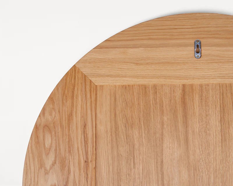 CM-1 CIRCLE MIRROR | NATURAL OAK | LARGE - Tempo